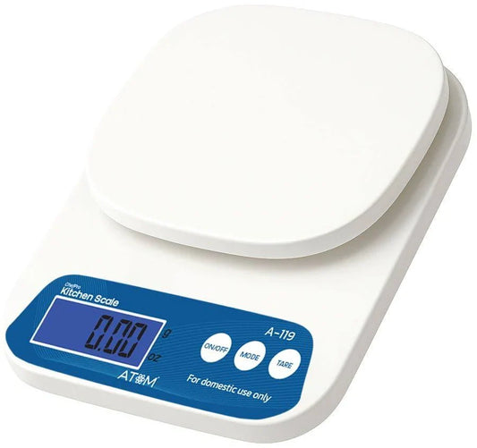 ATOM ALISTON K1 Series Digital Kitchen Weighing Scale 10 kg, Electronic Weight Machine with LCD Display for Baking, Cooking, Food & Diet, SF-400/A121. 6Months Warranty (Colour May Vary)